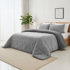 Edredon Fiorenza – Microcoralina Jacquard com Sherpa