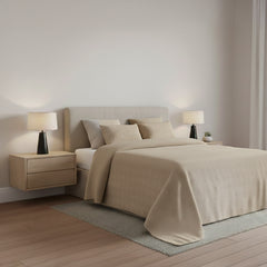 Colcha Hotelaria com Algodão Premium c/ Almofadas