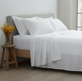 Jogo de Cama Branco em Algodão