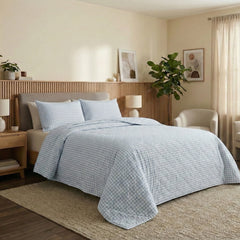 Colcha Quadrados Com Almofadas