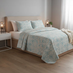 Colcha Acolchoada de Toque Macio