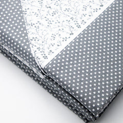 Jogo de Cama 100% Algodão - Padrão Floral