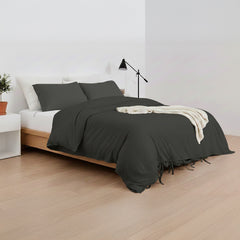 Capa de Edredão Soft Wash com Laços Decorativos