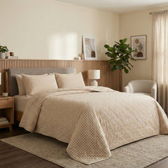 Colcha Quadrados Com Almofadas