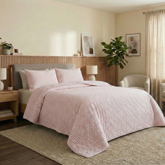 Colcha Quadrados Com Almofadas